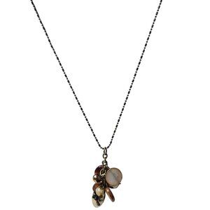 Boho Beaded Pendant Necklace MultiColor Shell Charms Beach Core Fashion Jewelry